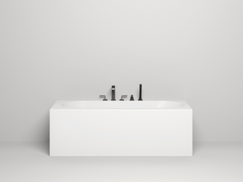 Ванна из литьевго мрамора Salini FABIA 102612M 180х80 пристенная прямоугольная - фото 2